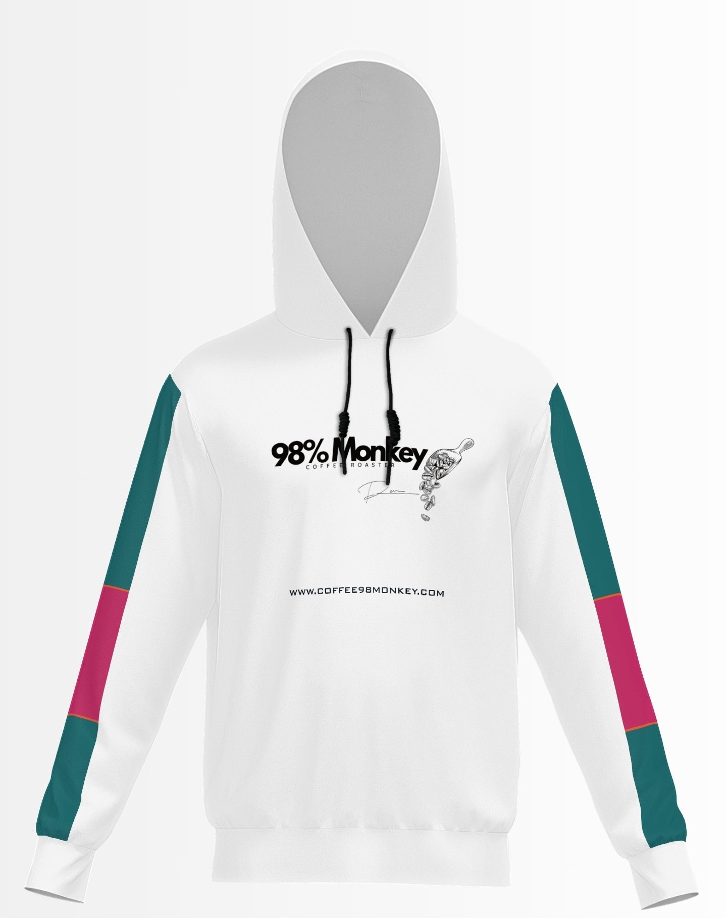 Offizielles 98% Monkey Kapuzen-Sweatshirt – Limitierte Edition