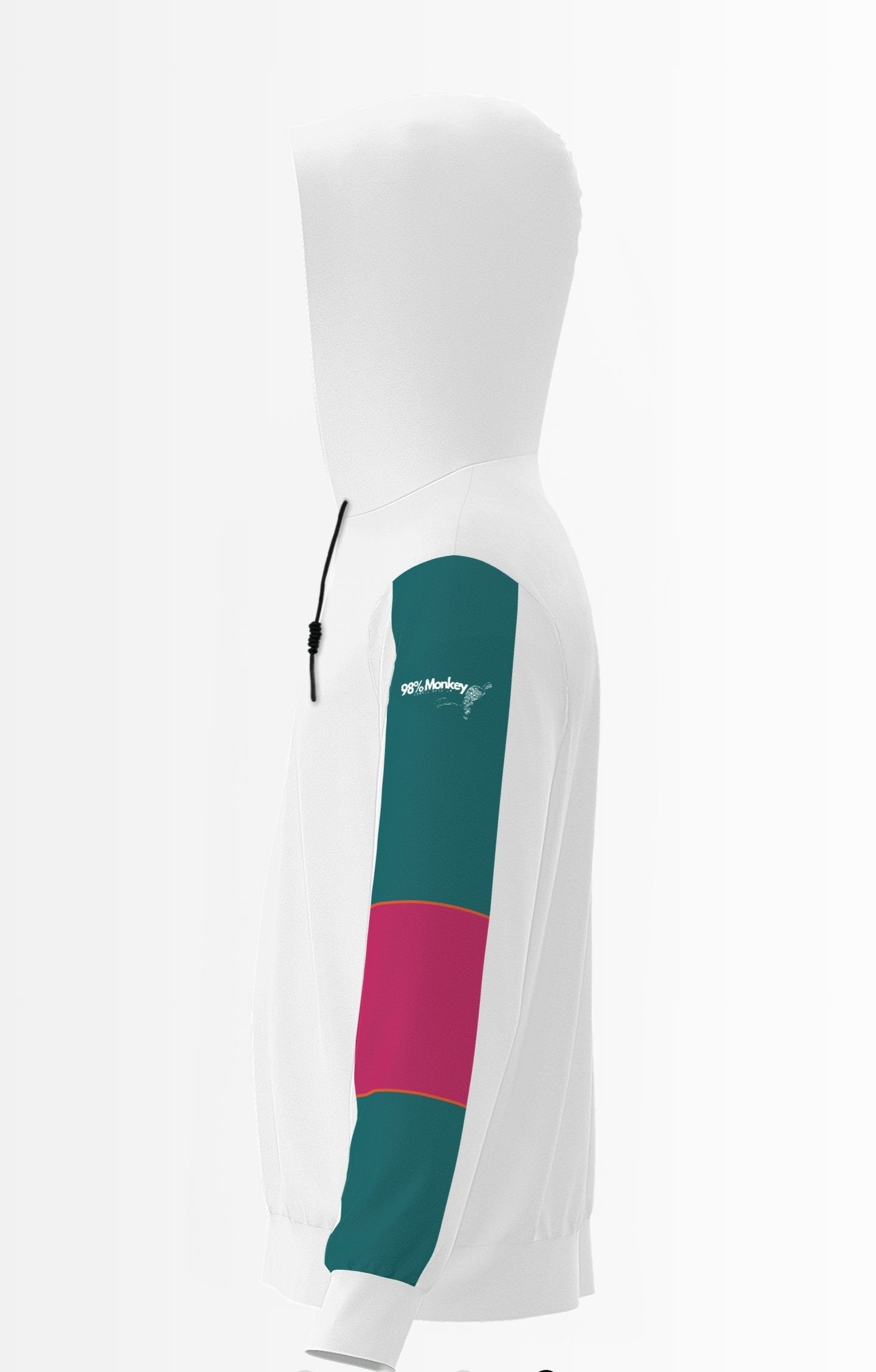 Offizielles 98% Monkey Kapuzen-Sweatshirt – Limitierte Edition