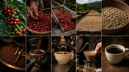 Del fruto a la taza: el viaje invisible de un buen café