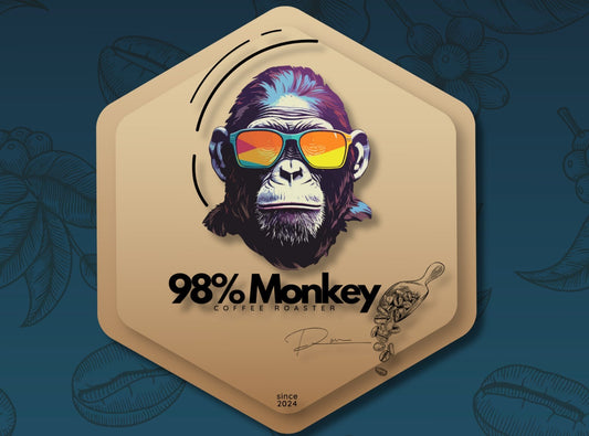 98% Monkey - Coffee Roaster (English)